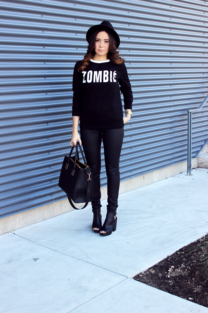 Fixin to Thrill| Austin Fashion Blog: Zombie