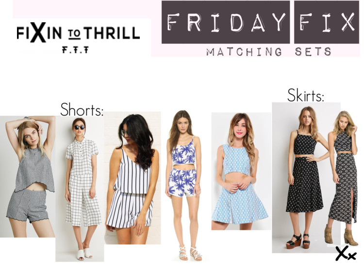 Fixin to Thrill | Austin Fashion Blog | Matching Sets