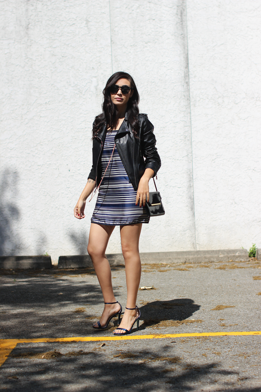 FTT-STRIPED-DRESS-LEATHER-JACKET-BCBG-AUSTIN-BLOGGER-11