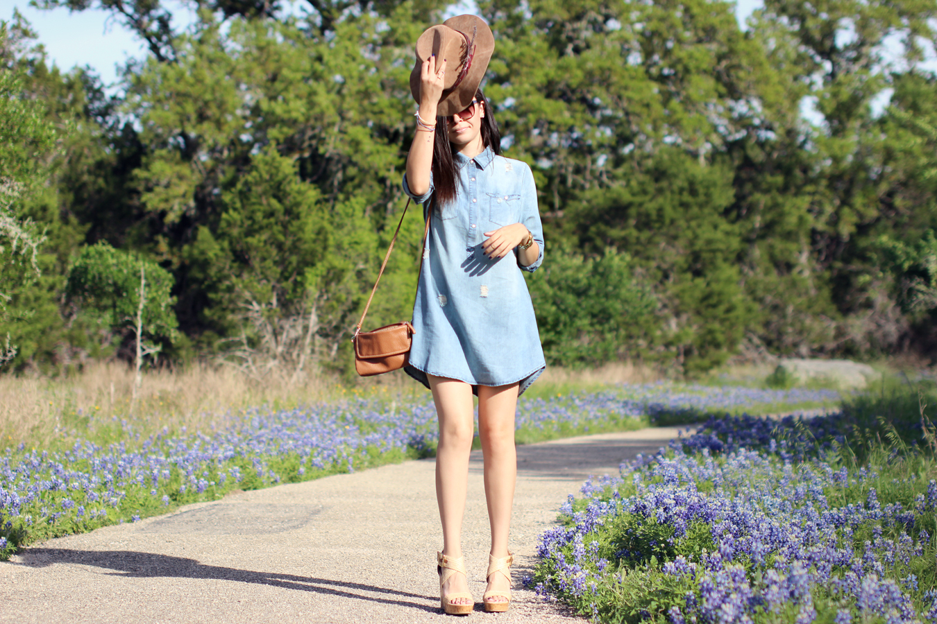 Fixin to Thrill | Spring in Chambray with The Lily James Collection