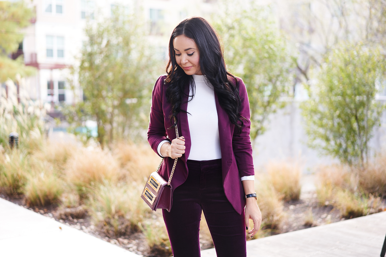 A Holiday Outfit You Probably Have in Your Closet Right Now