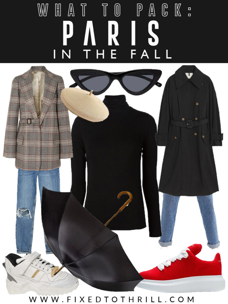Fixed to Travel: What to Pack for Paris in the Fall