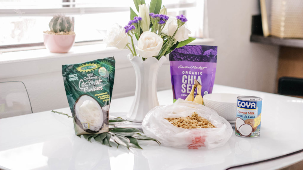 Fixed to Thrill: Pineapple, Banana Breakfast Bowl with Coconut Milk Whipped Cream