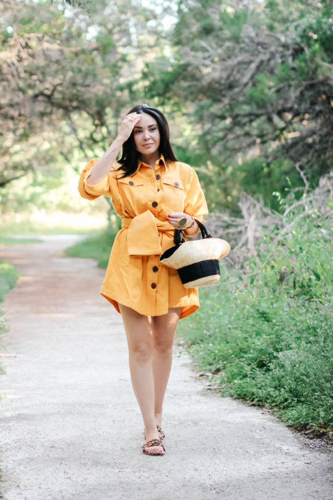 Little Yellow Dress + 9 Denim Dresses You're Going to Want this Spring