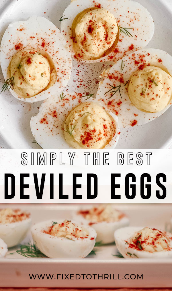 Fixed to Thrill| Deviled Eggs with Dill and Paprika