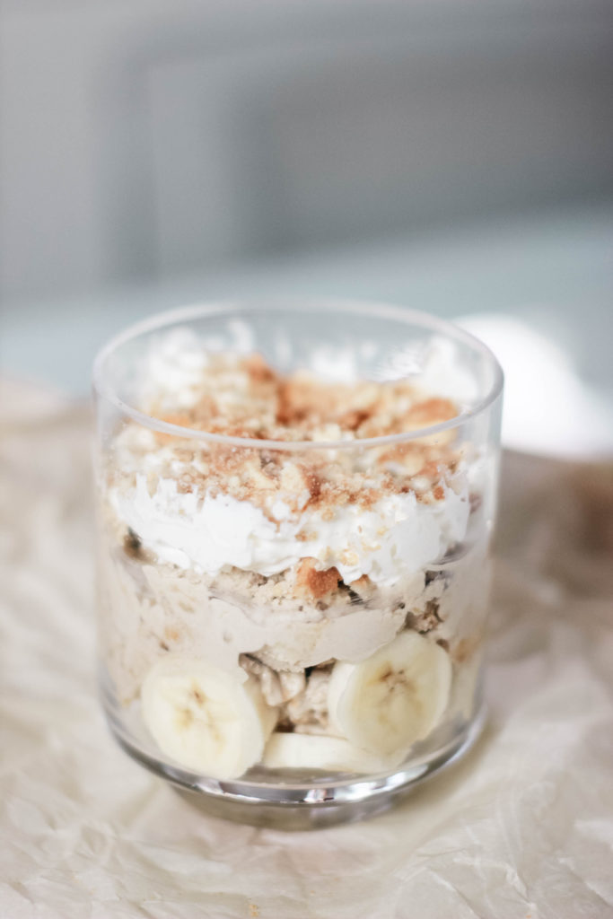 Fixed to Thrill: Individual Banana Pudding Ice Cream Trifles