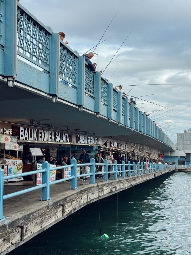 Galata Bridge in Istanbul