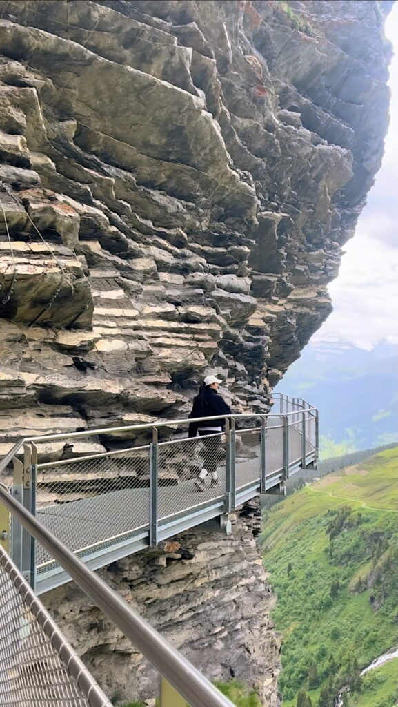 Grindelwald first cliff walk
